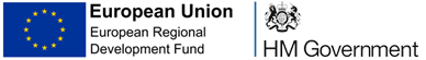 ERDF HM Gov logos